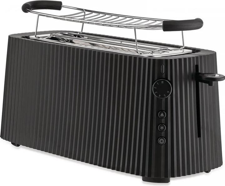Image du produit Alessi Plissé Grille-pain long avec support pour petits pains