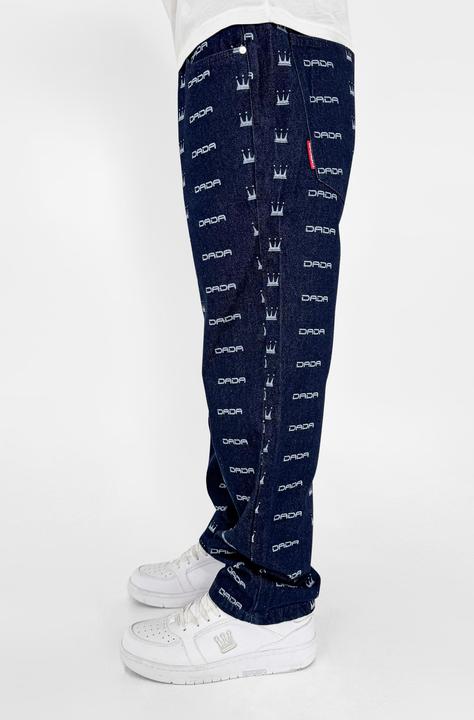 Actual product image Dada Supreme All Over Loose Fit Jeans - 179919 (32)