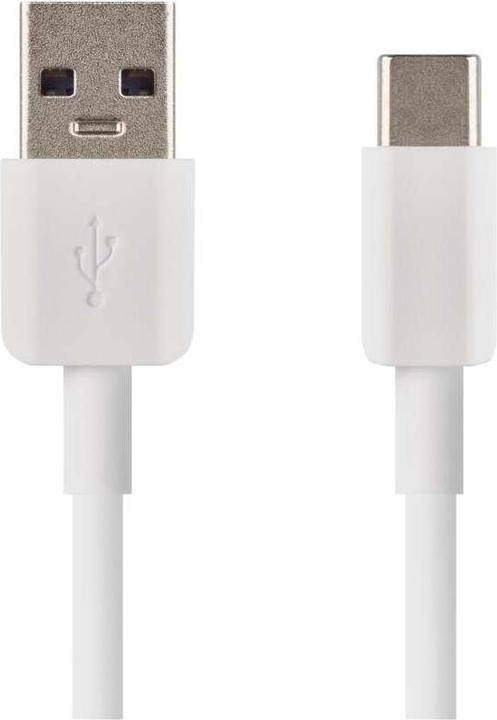 Actual product image Emos USB cable 2.0 A plug - C plug 1.5m, white (1.50 m, USB 2.0)