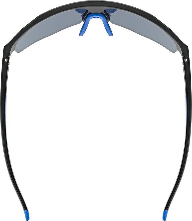 Image du produit Uvex Sports axos set (black matt (bleu), Miroir Bleu, Clear)