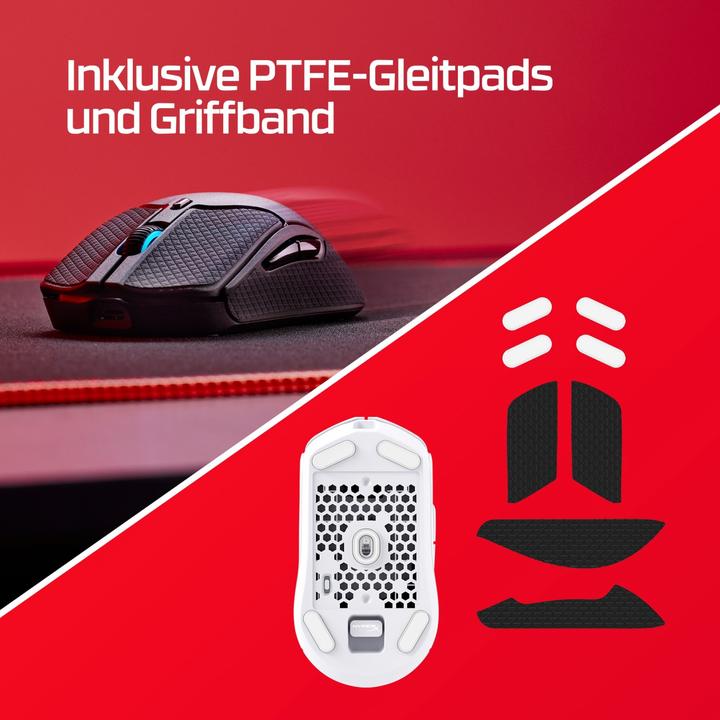 Produktbild HyperX Pulsefire Haste 2 (Kabellos, Kabelgebunden)