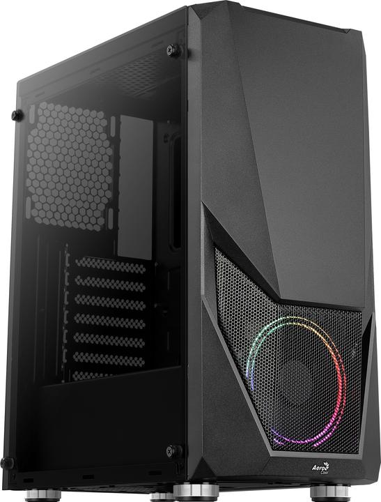 Actual product image AeroCool Zauron Saturn FRGB-G-BK-v1 (ATX)