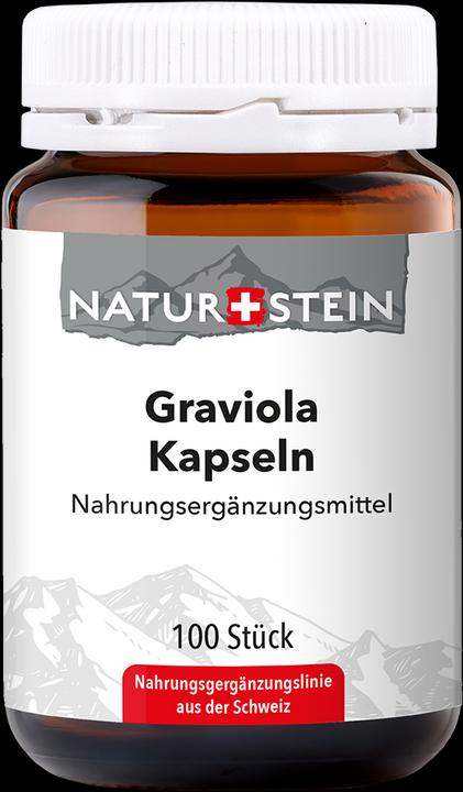 Actual product image Naturstein Graviola Kapsel (100 Piece, Capsules, 144 g)