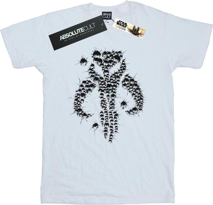 Star Wars The Mandalorian Blaster Skull TShirt (L)