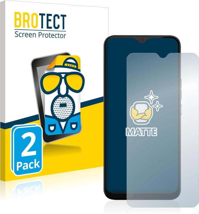 Productafbeelding BROTECT Antireflecterende schermbeschermer mat (2 Stuk, Gigaset GS5 lite)
