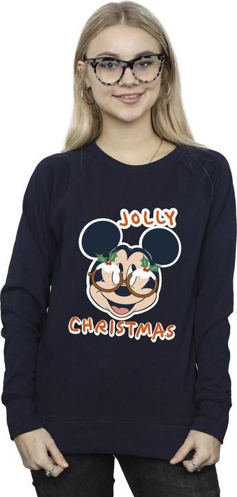 Immagine prodotto Disney Mickey Mouse Jolly Christmas Glasses Felpa Donna (S)