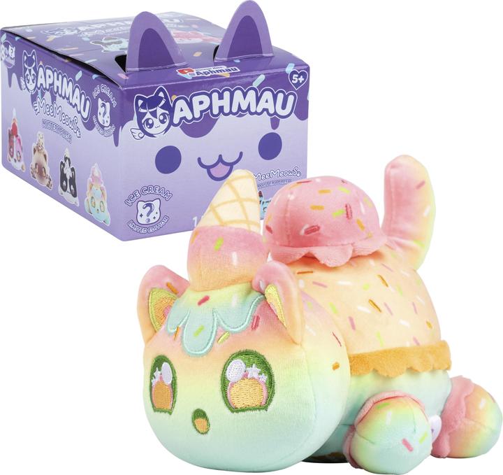 Image du produit Aphmau 6" Mystery Meemeow Plush - Ice Cream (15.24 cm)