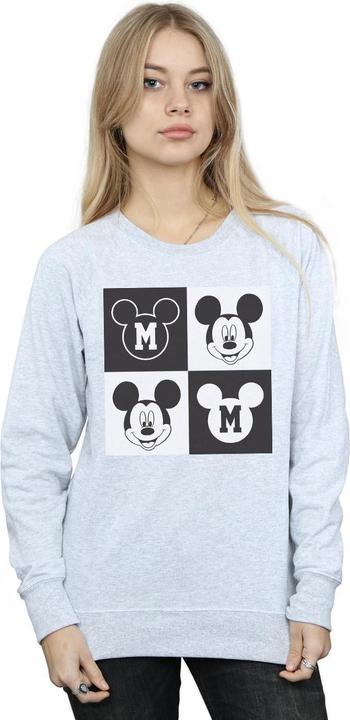 Produktbild Disney Mickey Mouse Smiling Squares Sweatshirt (XL)
