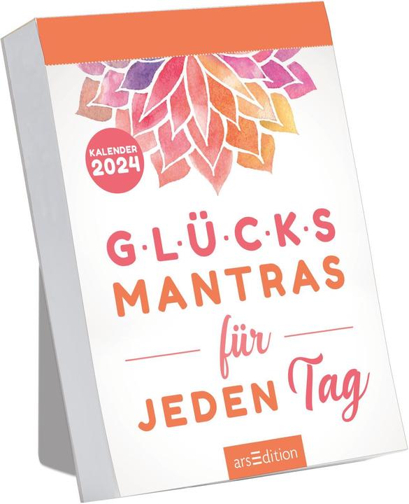 Produktbild Abreisskalender Glücksmantras für jeden Tag 2024 (Deutsch)