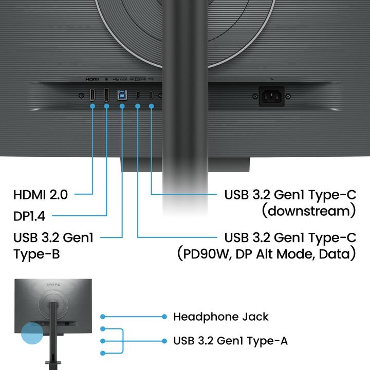 Immagine prodotto BenQ RD280UA IPS 4K UHD USB-C HDR10 (3840 x 2560 pixel, 28.20")