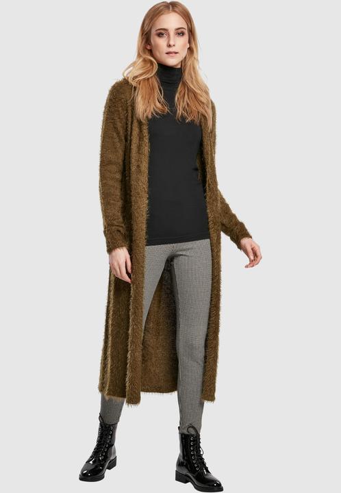 Image du produit Urban Classics Cardigan femme à capuche en plumes (M)