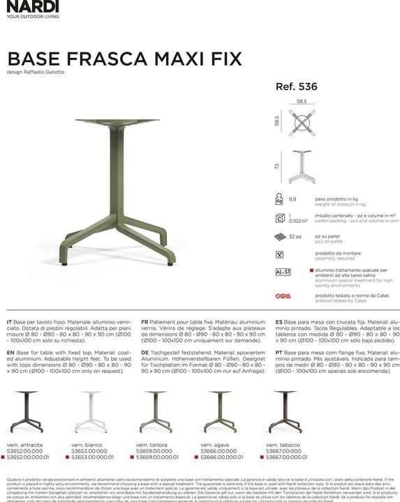 Produktbild Nardi Frasca Maxi Fix