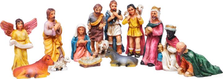 Image du produit VBS Mini-figurines de crèche, 13 pièces, H env. 6,5cm
