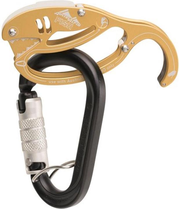 Actual product image AustriAlpin Fish belay device