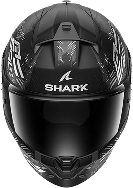 Actual product image Shark Casque Intégral Ridill 2 Molokai / Noir / Gris / Mat XS (XS)