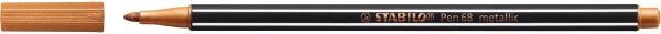 Actual product image STABILO Pen 68 Premium Metallic Felt Pen (Copper, 1 x)