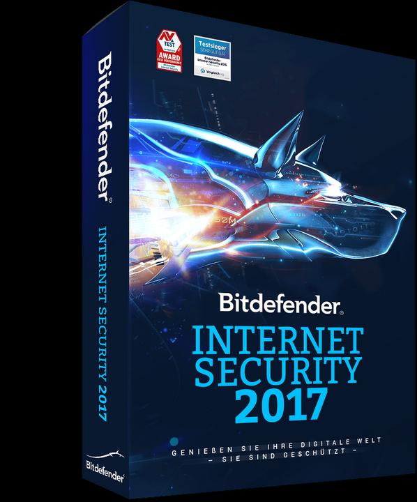 Bitdefender Internet Security 2017 ESD (1 User, 12 Monate)