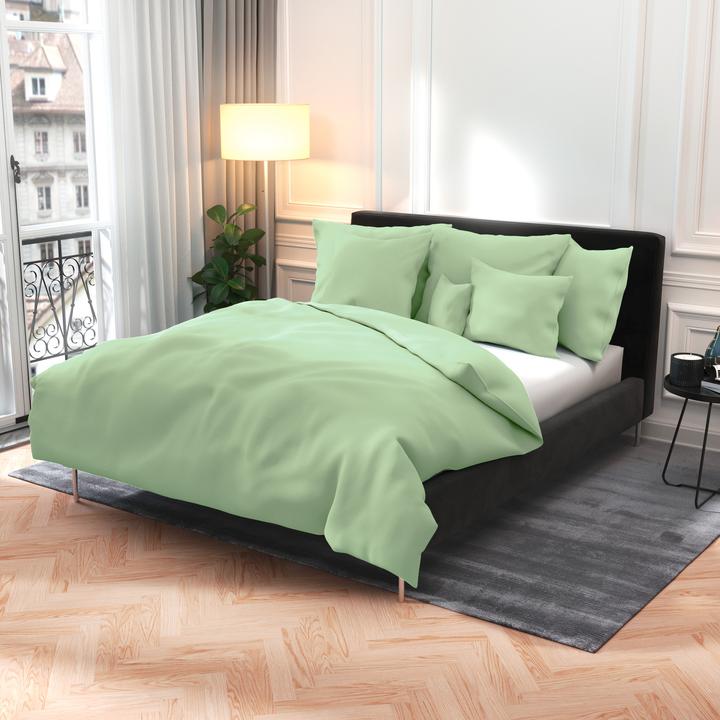 Actual product image Lotus Bettwaren Satin uni (Duvet cover, 160 x 210 cm)