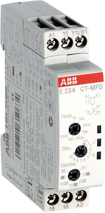 Actual product image ABB Multifunction Timing Relay E234CT-MFD 24-240VAC, 24-48VDC CT-MFD.12