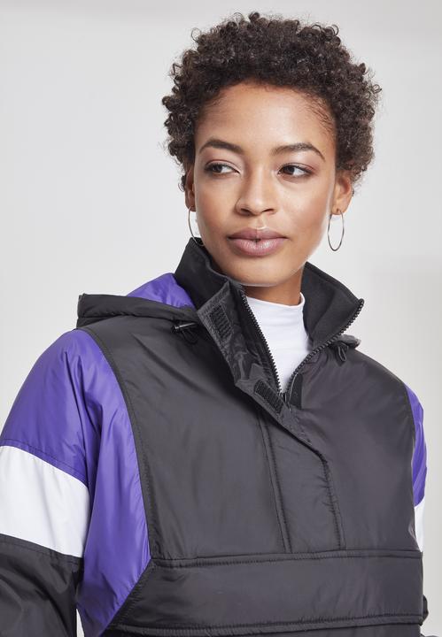 Actual product image Urban Classics Ladies 3-Tone Padded Pull Over Jacket (XS)
