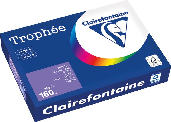 Immagine prodotto Clairefontaine Carta universale Trophée colorata (160 g/m², 250 x, A4)