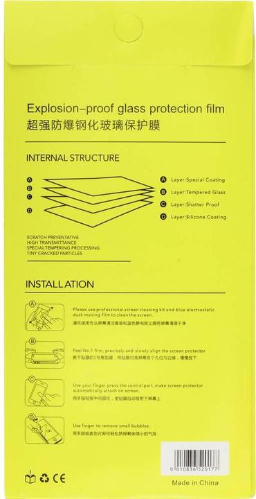 Actual product image No Name Screen Protector Glass Suitable for iPhone 7 8 (1 Piece, Apple iPhone 8, Apple iPhone 7)