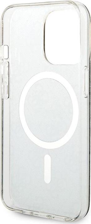 Produktbild Guess Zestaw GUBPP13XH4EACSW Case+ Charger iPhone 13 Pro Max brązowy/brown hard case 4G Print MagSaf (Apple iPhone 13 Pro Max)