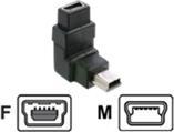 Actual product image Delock USB Adapter Mini-B to Mini-B, 90ø angled (USB 2.0)