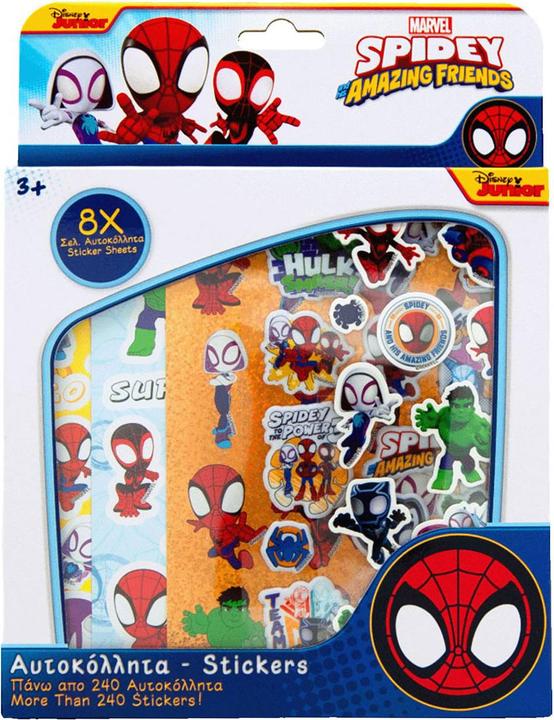 Actual product image Spidey sticker set