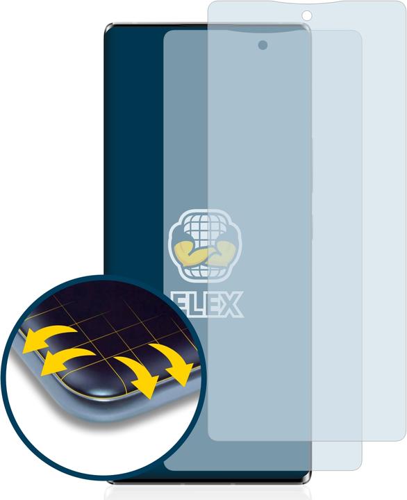 Produktbild BROTECT Full-Cover Displayschutz (2 Stück, ZTE Axon 30 Ultra 5G)