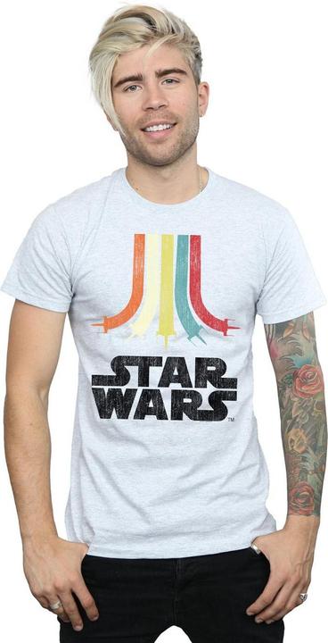 Immagine prodotto Star Wars Maglietta Arcobaleno Uomo (3XL)