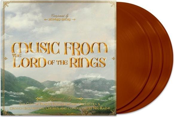 Produktbild The Lord Of The Rings Trilogy (Limited Brown Vinyl) (The City Of Prague Philharmonic Orchestra)