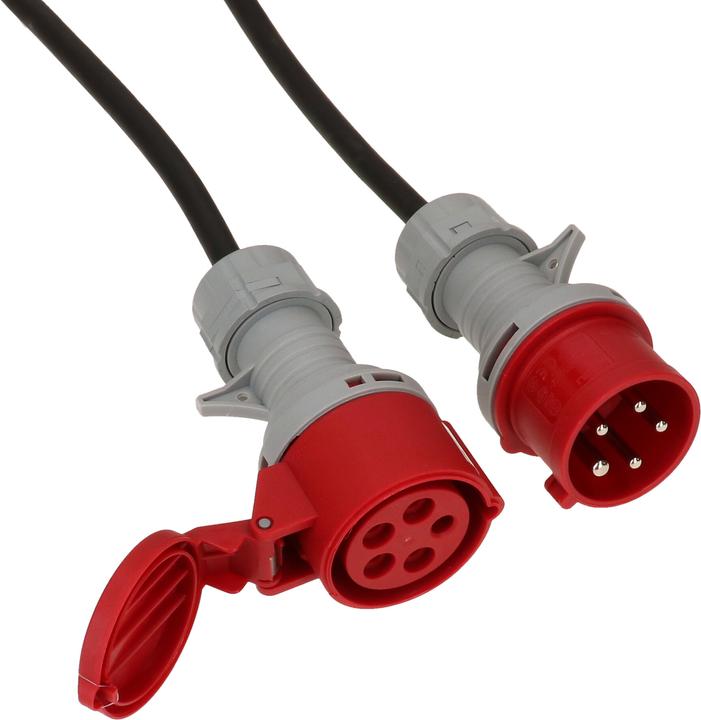 Image du produit Max Hauri Câble de rallongue CEE 5P 1.50 16A 400V 5 m (5 m, CEE 16/5)