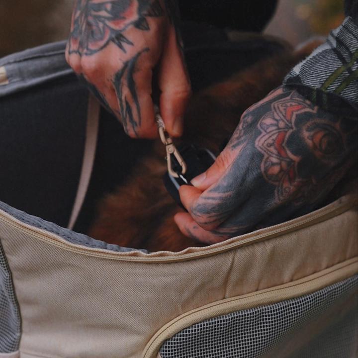 Produktbild LucyBalu HOP-ON Katzenrucksack (Katze, Sicherheitsverschluss)