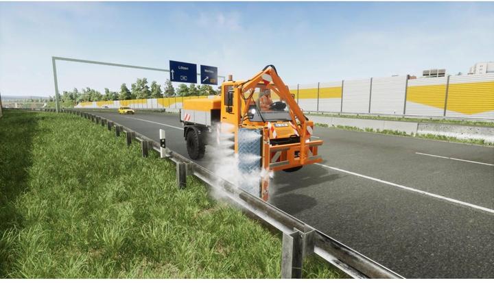 Actual product image Aerosoft Road maintenance simulator (PS5, DE)