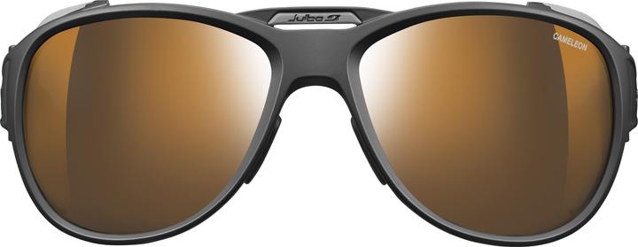 Image du produit Julbo Hommes Explorer 2.0 Cameleon Lunettes de glacier (Noir mat, Noir, Reactiv 2-4)