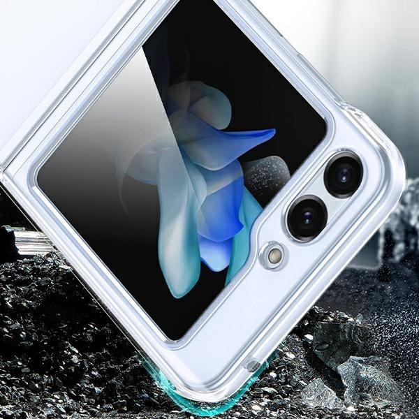 Actual product image Beline Clear Case Samsung Z Flip 5 transparent