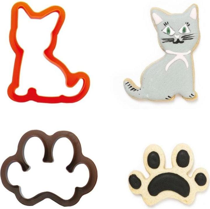 Image du produit Decora Emporte-pièce - Chat (2pcs)