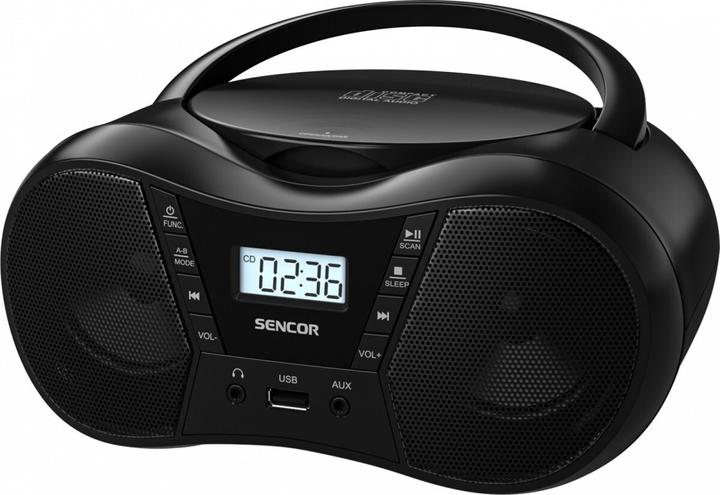Immagine prodotto Sencor Lettore CD-Radio SPT 2300 BK CD/MP3/USB/BT Radio FM