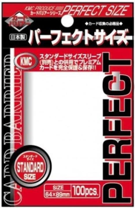 Produktbild KMC Standard Perfect Size Sleeves Toploading (100 Sleeves)