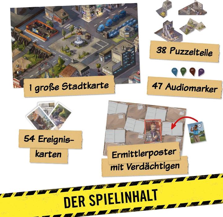 Image du produit Hidden Games HID00017 - Jeu de société sur le crime : Qui a tué M. Reed? (EN) (Allemand)
