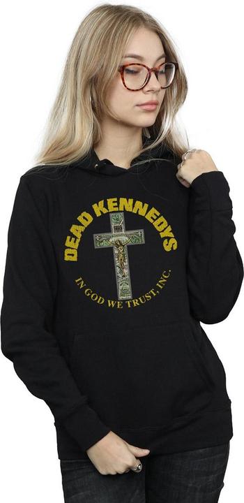 Immagine prodotto Dead Kennedys In God We Trust Felpa con Cappuccio Donna (M)