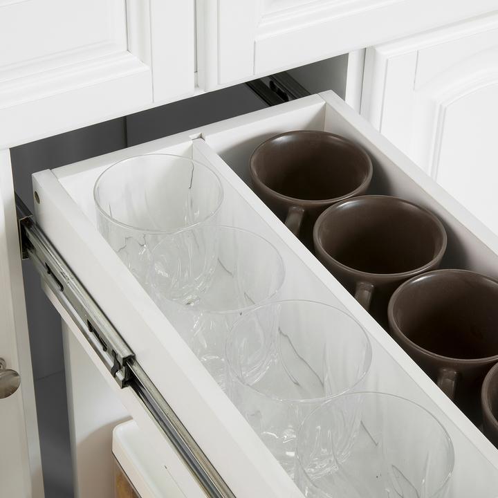 Image du produit SoBuy Ilot de cuisine Chariot de cuisine avec porte-bouteilles