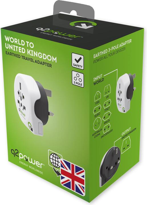 Actual product image Q2 Power Travel adapters