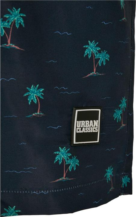 Produktbild Urban Classics Pattern Swim Shorts (L)