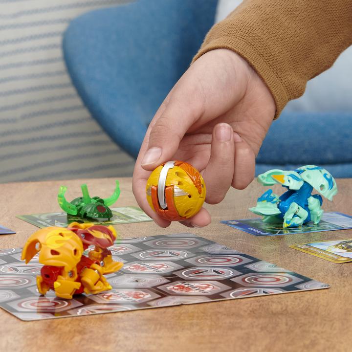 Actual product image Spin Master Bakugan Evolutions, Wrath with Nano Echo and Clutch Platinum Power Up