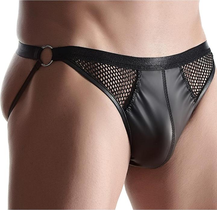 Produktbild Regnes Fetish Planet Wetlook Men's open back briefs (M)