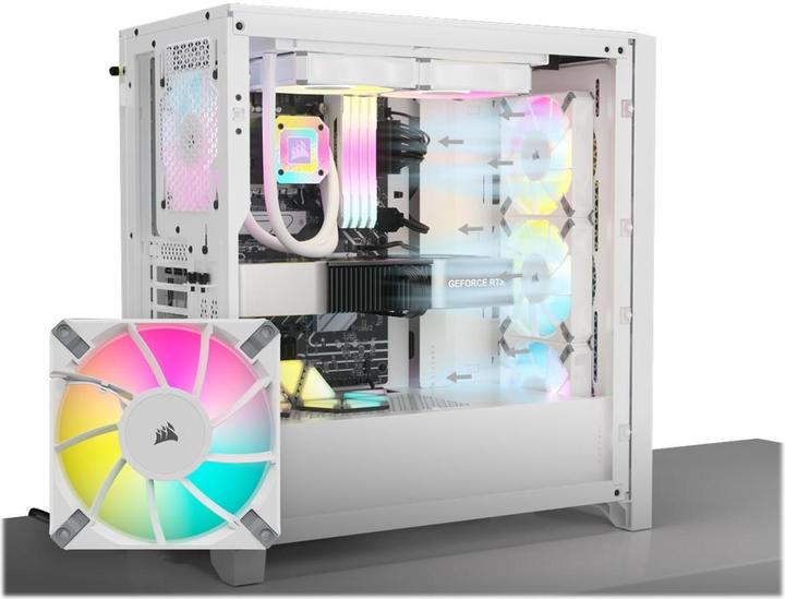 Image du produit Corsair iCUE 4000D RGB Airflow (mATX, Mini-ITX, ATX)