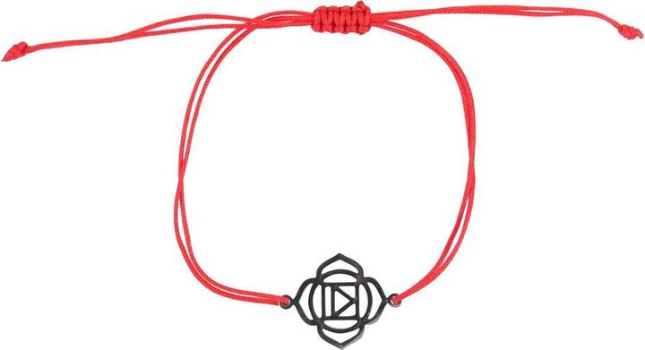 Something Different WurzelChakra ArmbandAnhänger Faden Stahl (100% synthetisches Material)