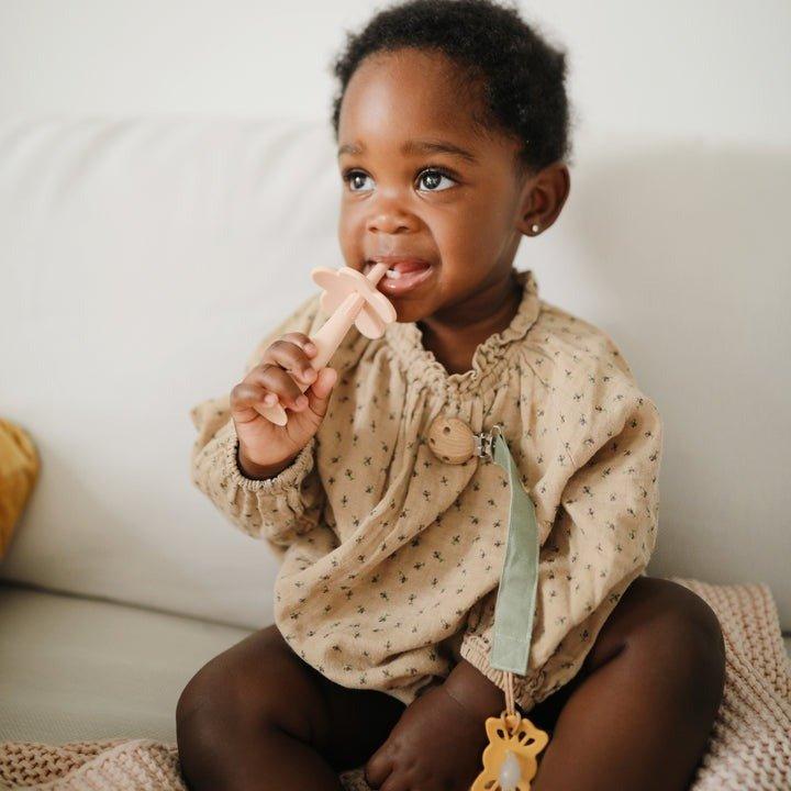 Image du produit Mushie Brosse à dents pour enfants Training Blush (1 x)